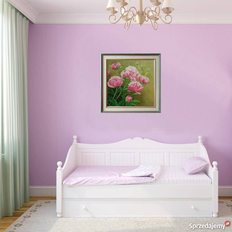 Obraz olejny Piwonie lubelskie