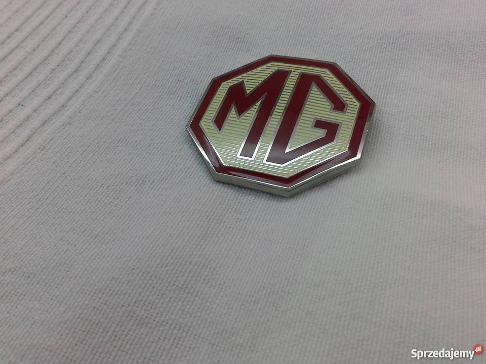 MG EMBLEMAT ZNACZEK LOGO W GRILL ZDERZAK NOWY wielkopolskie Poznań