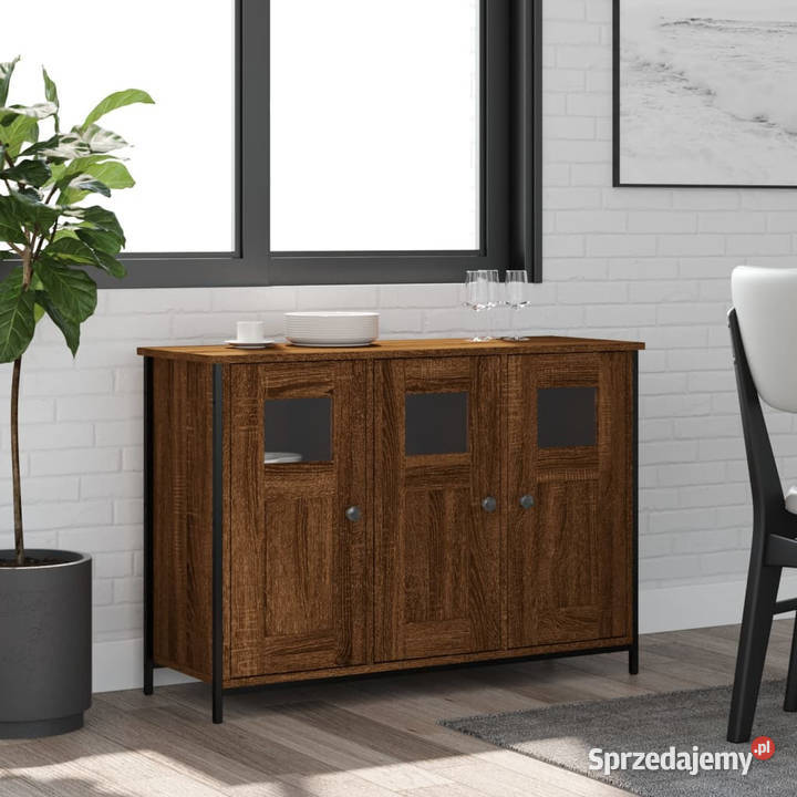 Szafka brązowy dąb 100x35x70 materiał Warszawa sprzedam