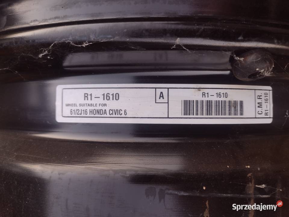 Sprzedam felgi stalowe Honda Civic Wołomin sprzedam