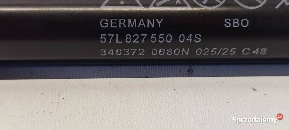 VW TAYRON SIŁOWNIK KLAPY BAGAŻNIKA PRAWY