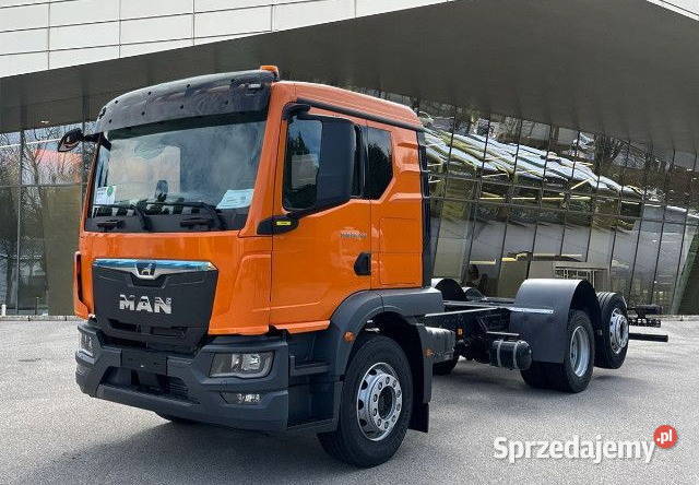 NOWE podwozie MAN TGM 26320 6x2 2026 bez jedno łóżko małopolskie Kraków