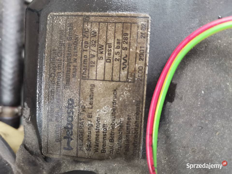 Webasto Citron Evasion peugeot 806Fiat Ulysse lubuskie Gubin