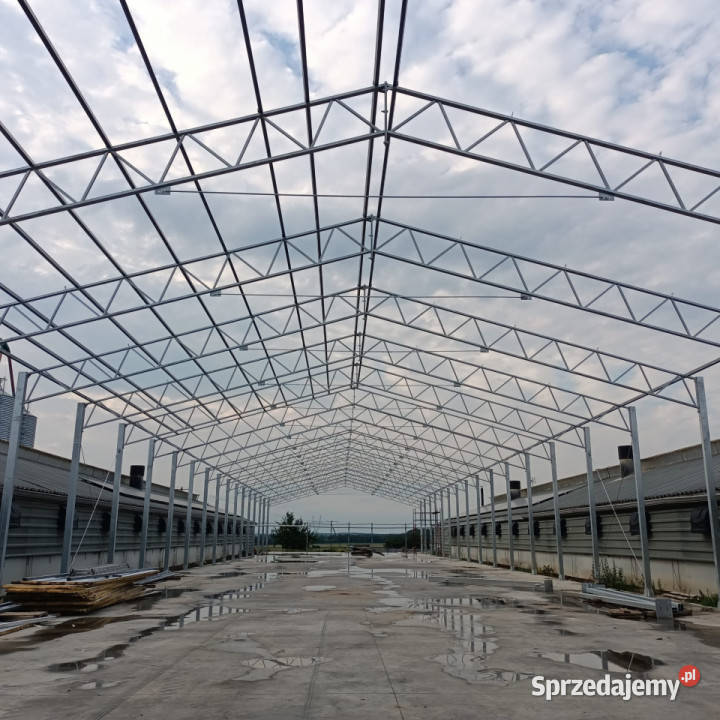 Konstrukcja hali stalowej 12x15x5m Nowa pełny VAT wielkopolskie Marszew