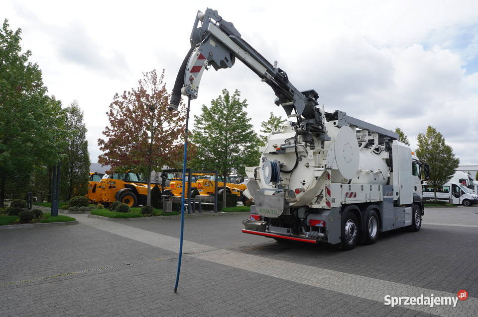 MAN TGS 26360 E6 Zabudowa WUKO Rivard 18 m3 oś Kraków
