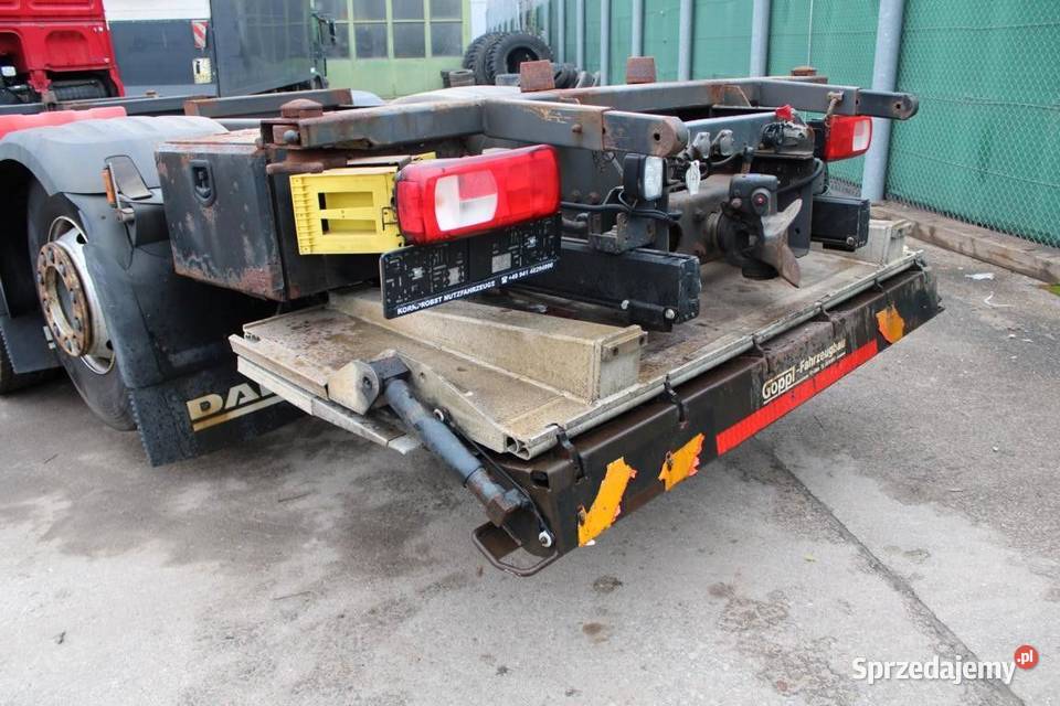 BDF 6x2 DAF XF 460 Eur 6 tez leasing ciezarowki czerwony