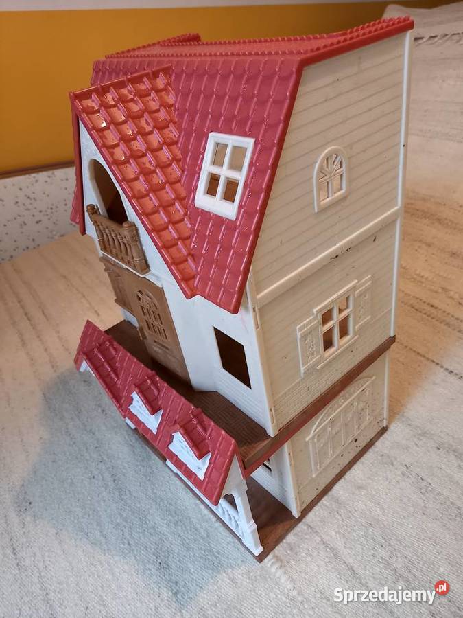 Piękny kolorowy plastikowy domek lalek dzieci 4 lata+ Puzzle Stalowa Wola sprzedam