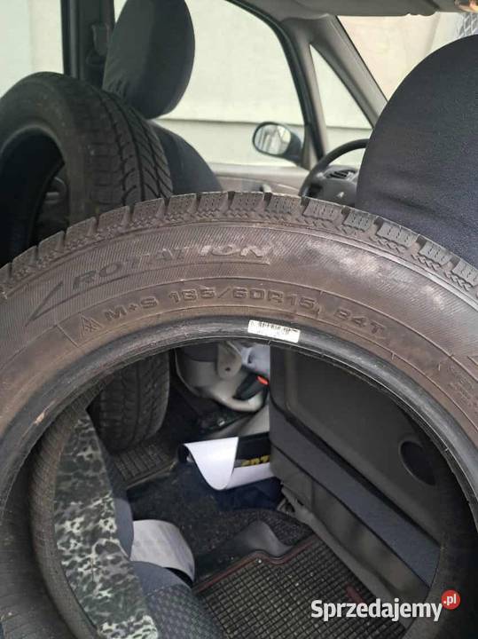 Sprzedam opony zimowe używane 18560R15 15cale Częstochowa