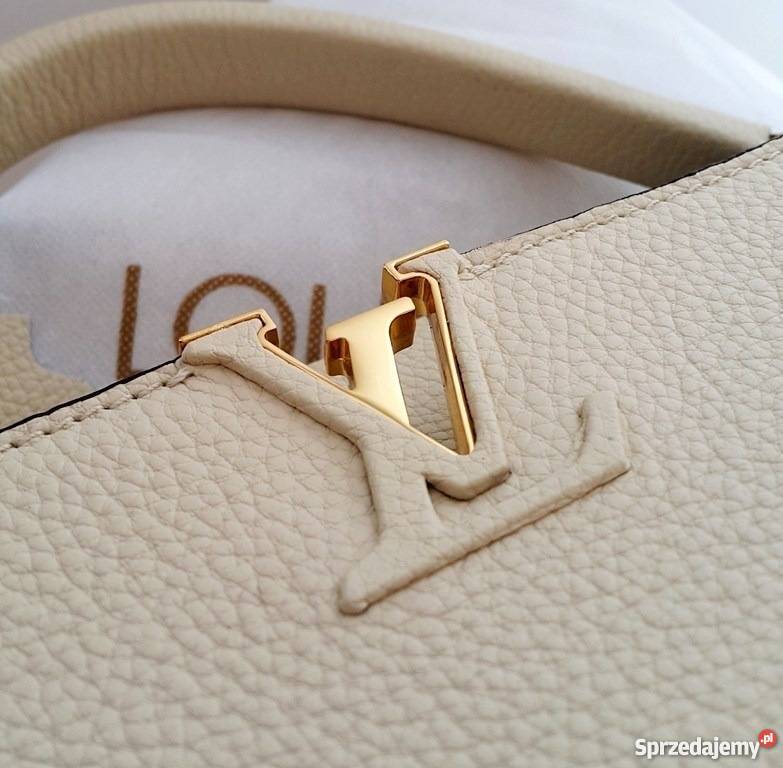 SKÓRA NATUR LOUIS VUITTON CAPUCINES KUFEREK