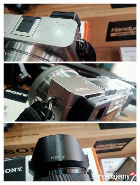 Sony Alpha A6000 ILCE6000L przebieg 7537 wielkopolskie Dąbcze