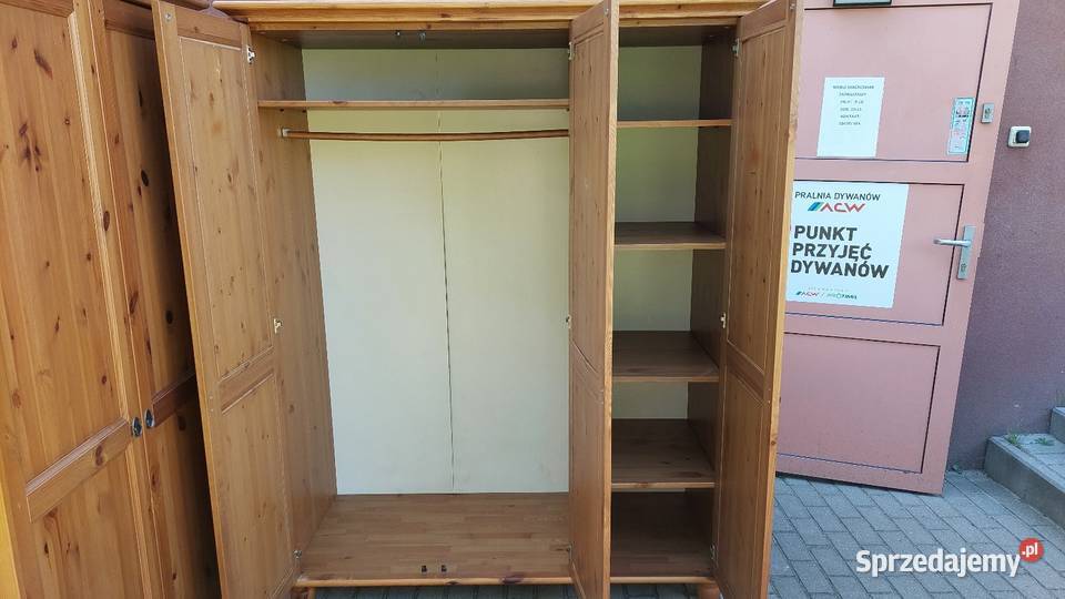 Szafa Ikea Leksvik 3d Szafy i garderoby wielkopolskie Poznań