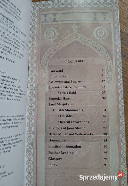 Fatehpur Sikri Archaeological Survey of India małopolskie Kraków sprzedam