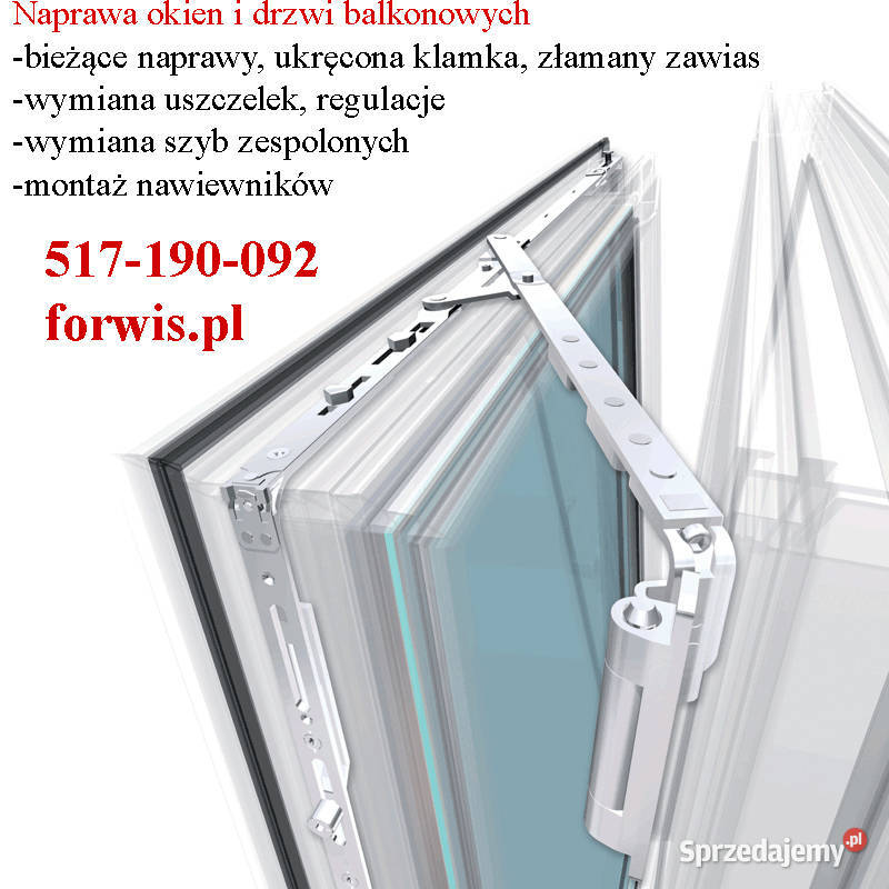 Naprawa okien Wysokie Mazowieckie regulacja