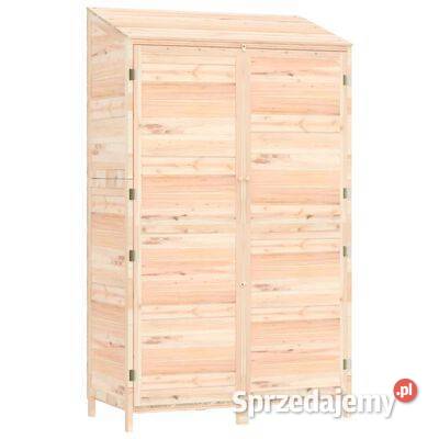 vidaXL Szopa ogrodowa 102x52x1745 lite drewno Warszawa