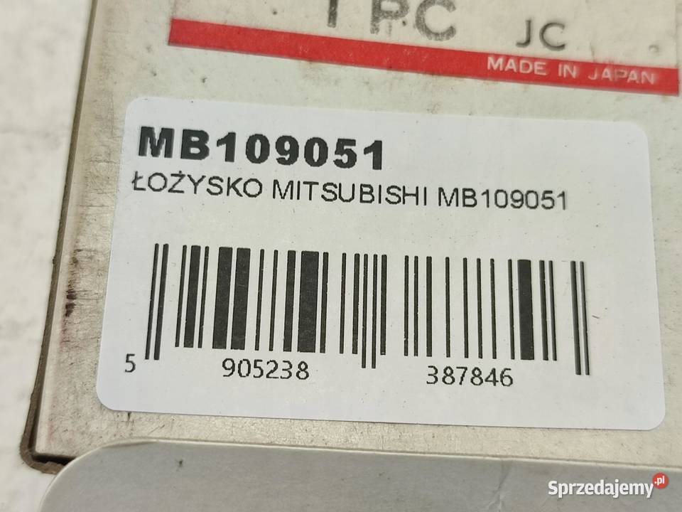 ŁOŻYSKO PIASTY KOŁA MITSUBISHI COLT I 14