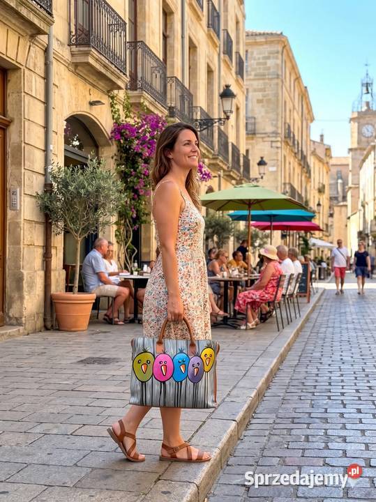 Torba Teczka na Laptopa A4 Dokumenty Ręcznie Warszawa
