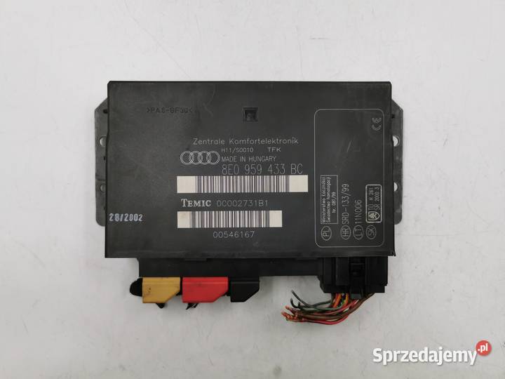 Moduł Komfortu Sterownik Audi A4 B6 B7 osobowe Wyszków