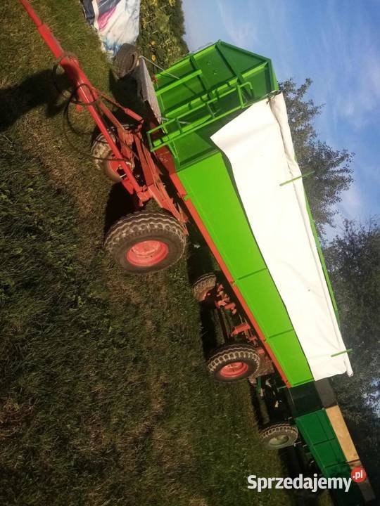 Przyczepa 57 dolny wysyp hamulceplandeka sprzedam