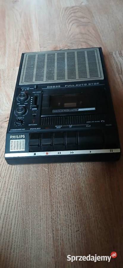 Magnetofon kaseetowy Philips z lat 80 Kraków