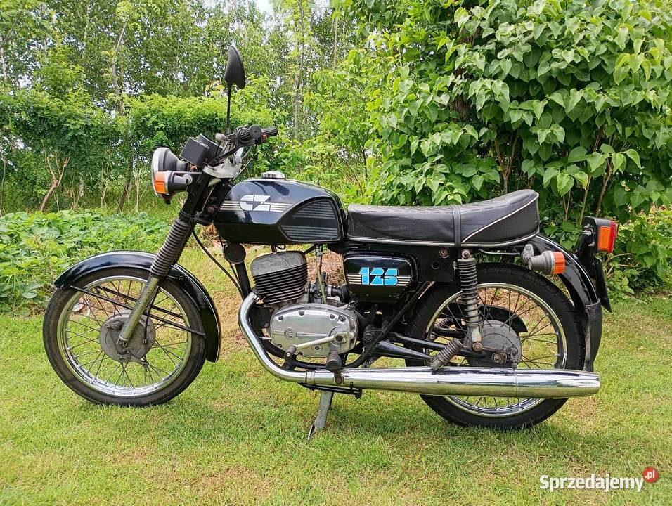CZ Jawa 125cc unikatowa rynek UK nieuszkodzony Warlubie
