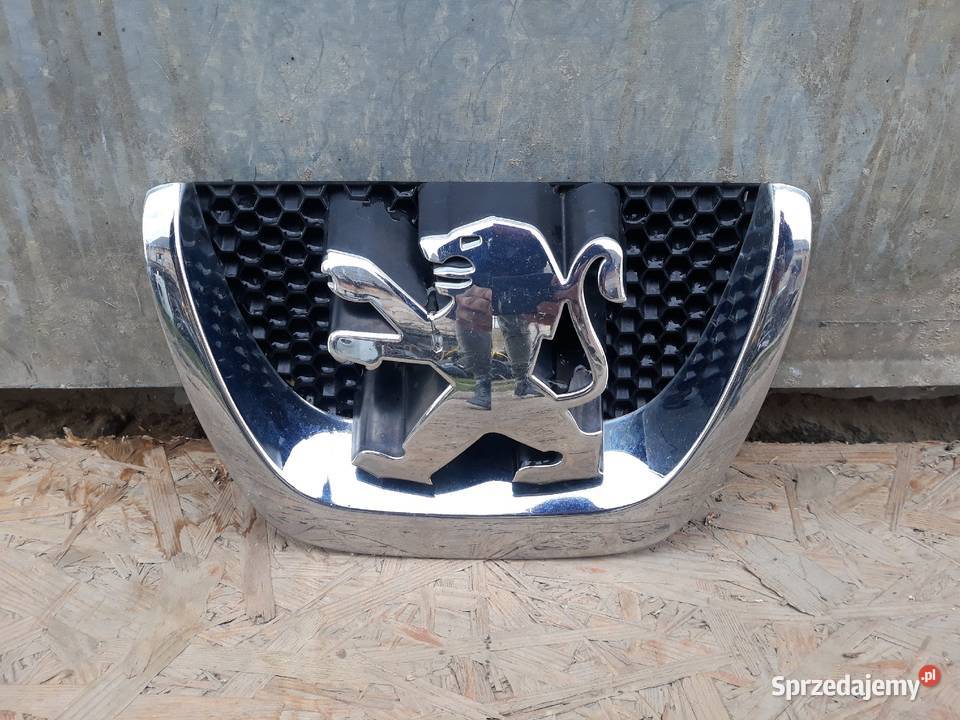 PEUGEOT 206 ZNACZEK EMBLEMAT ZDERZAKA PRZÓD Międzychód