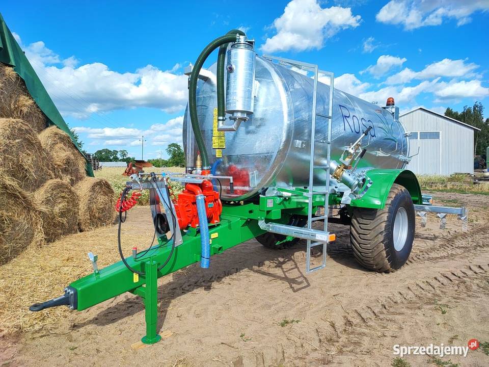 Wóz asenizacyjny ROSA 7R1 7000 litrów beczkowóz