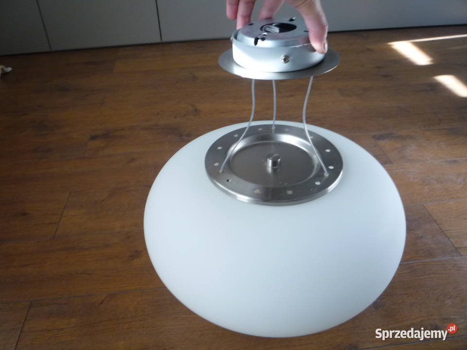 Lampa biała wisząca sufitowa Nowa zachodniopomorskie Szczecin sprzedam