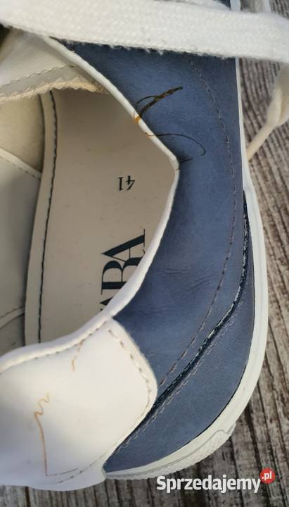 Sneakersy niebieskie Zara 41 Leżajsk