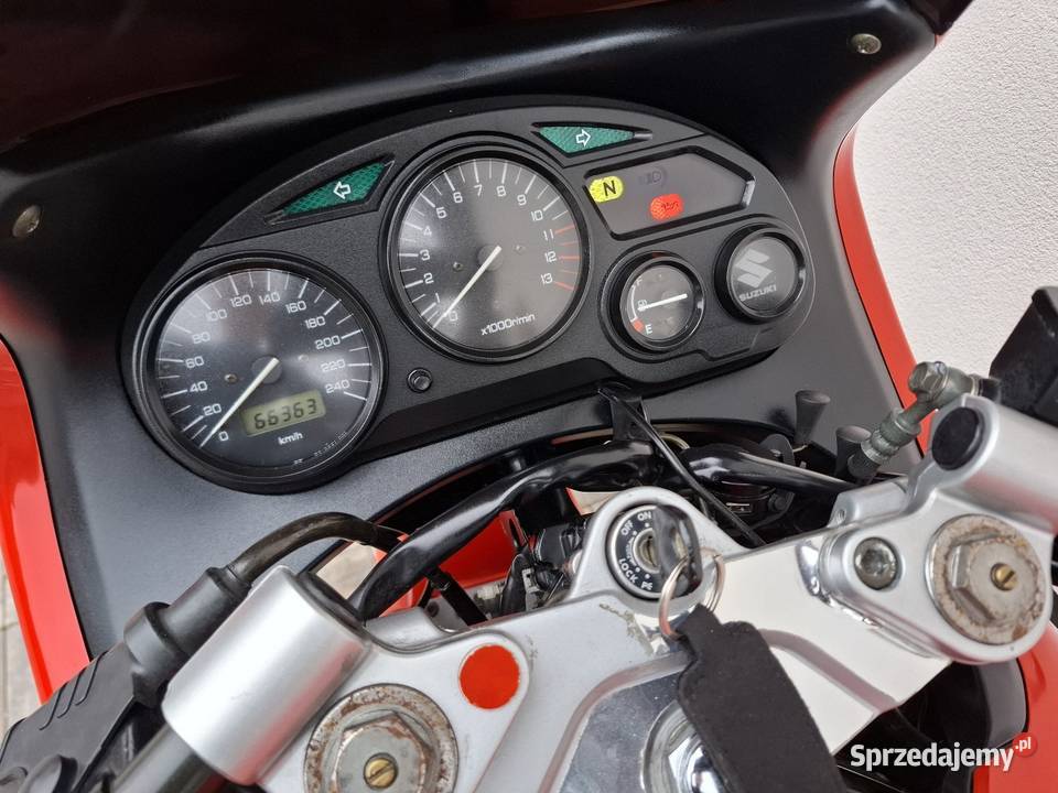 Suzuki Gsx 600f 1999 przebieg 66 okazja sportowy Chobrzany