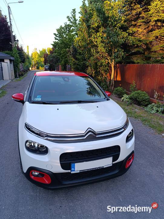 Citroen C3 12 PureTech Shine 110 AUTOMAT nieuszkodzony Warszawa