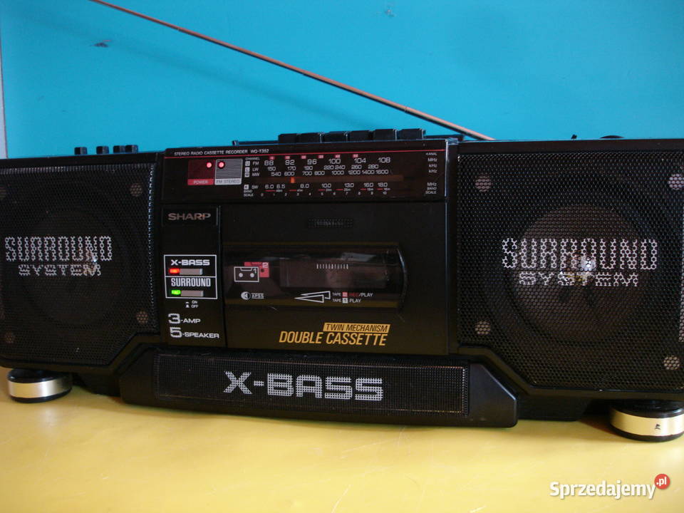 Radiomagnetofon SHARP WQT352H Audio Zielona Góra