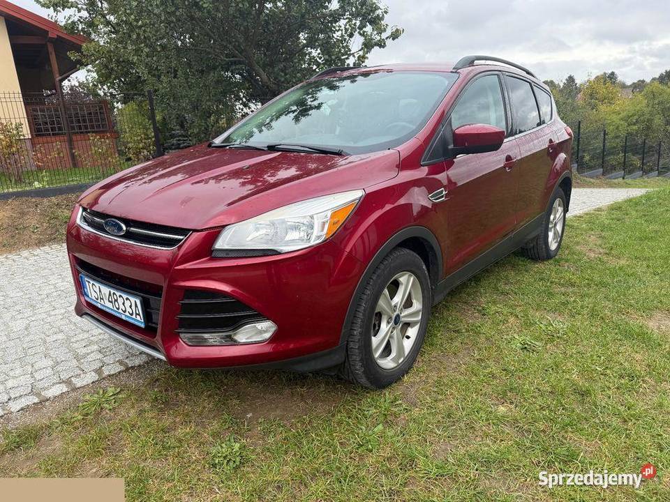 Ford Escape 15 EcoBoost AWD SE 182 2015r czerwony Escape Sandomierz sprzedam