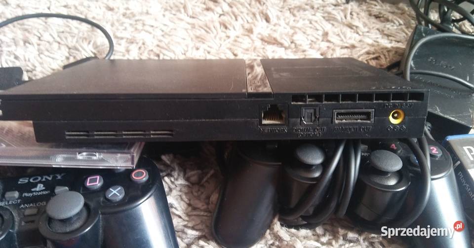 Konsola Sony PlayStation2 SCPH75004 2Pady 4Gry Gry komputerowe i konsolowe Dolsk