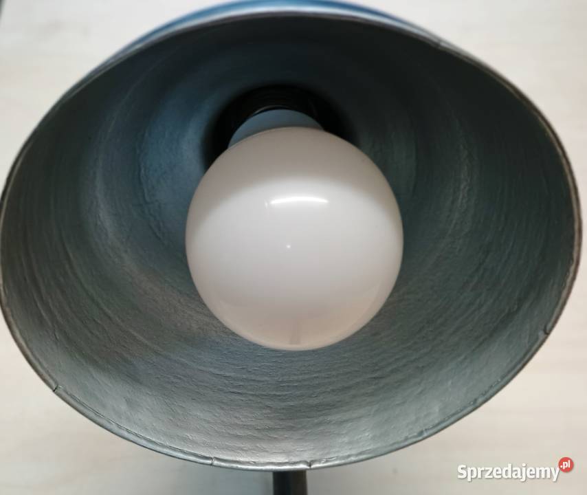 Lampa biurkowa kancelaryjna w stylu Bauhaus lata śląskie Częstochowa sprzedam