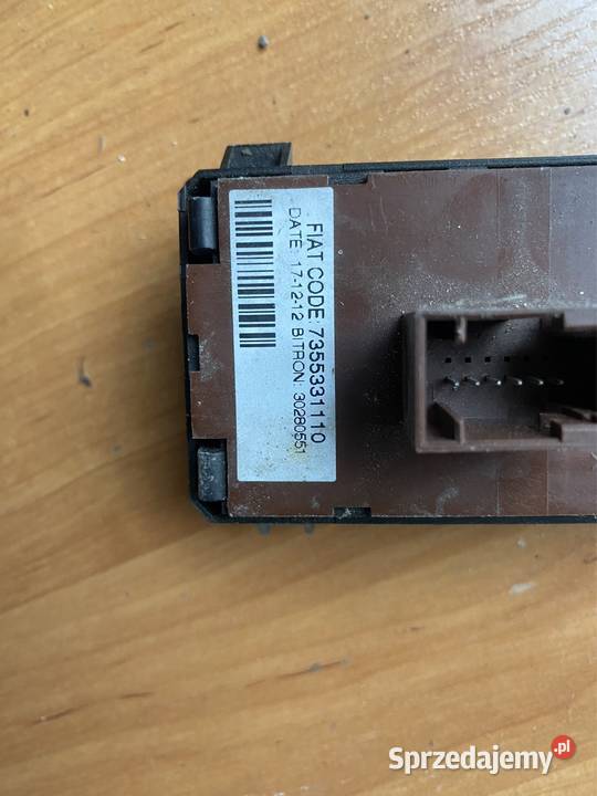 Ducato Jumper Boxer Panel Przełącznik Świateł