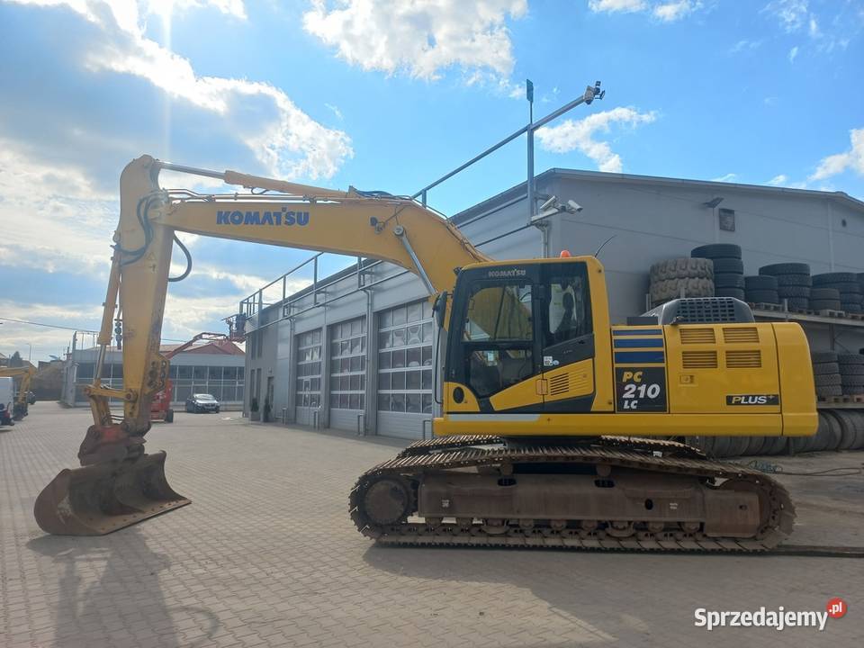 Wypożyczalnia koparki gąsienicowe Komatsu PC