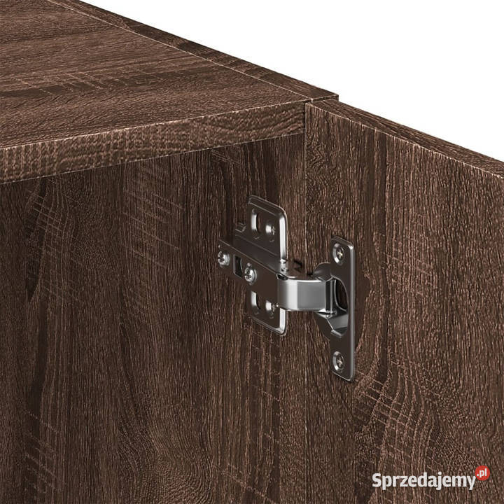 Wąska szafka brązowy dąb 50x425x225 WM3281307 mazowieckie sprzedam