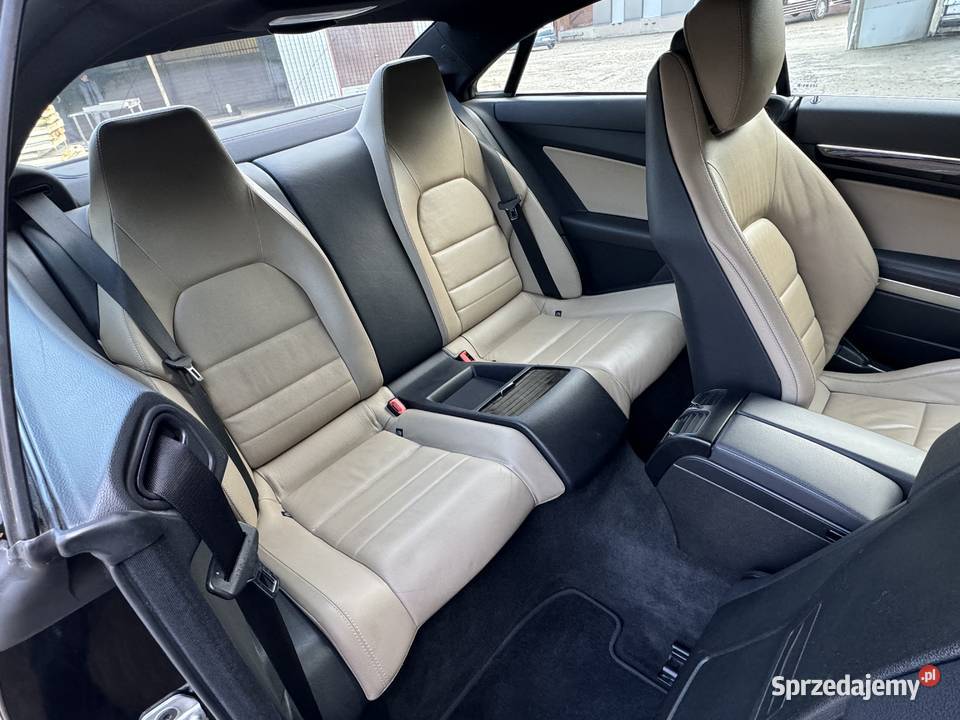 Mercedes E250 Coupe Automat Bixenon Jasna Skóra kurtyny powietrzne Elbląg