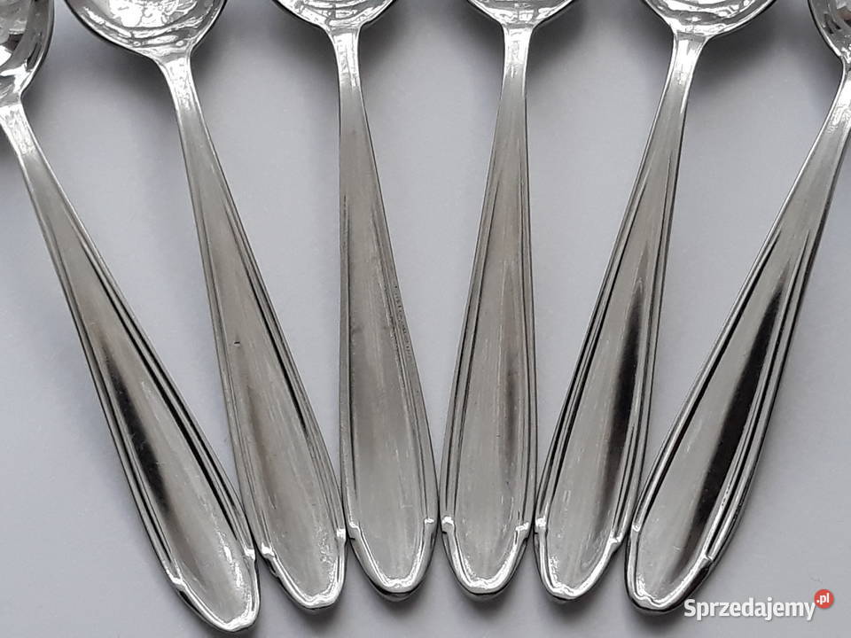 Łyżeczki do herbaty BAKELIT Gerlach sztućce PRL Dąbrowa Górnicza