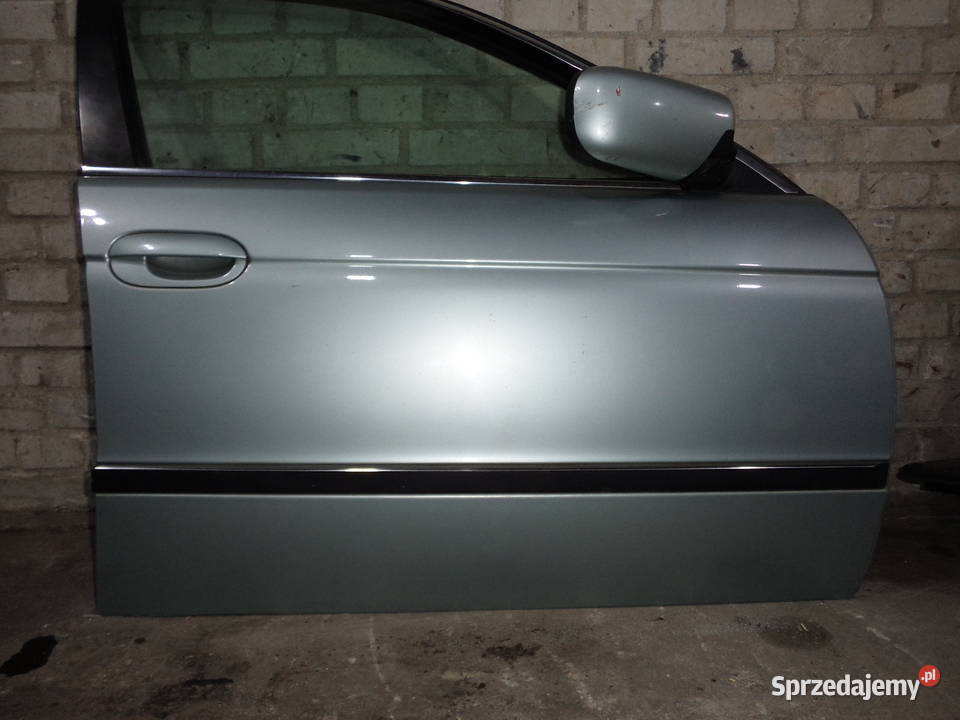 Drzwi przód lewe prawe BMW E39 Glaciergren 334 6 łódzkie Wieluń
