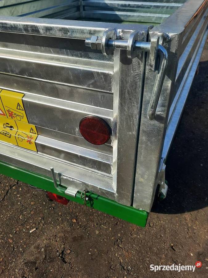 Przyczepa 25 tony kiper TANDEM Kellfri Kubota