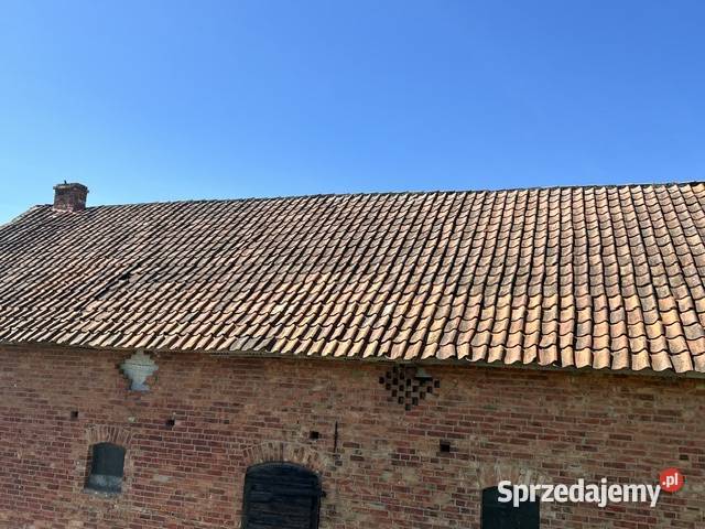 Dachówki holenderki z rozbiórki stan ze stodoły Giżycko