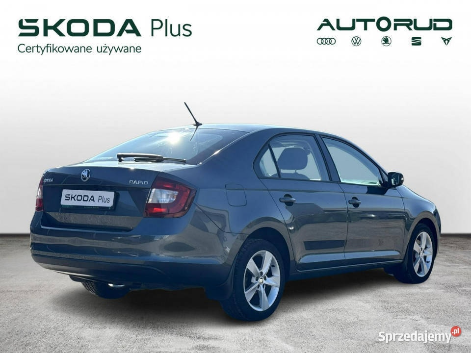 koda RAPID Style 10TSI 110 2018 Bezwypadkowy 4/5 Kielce