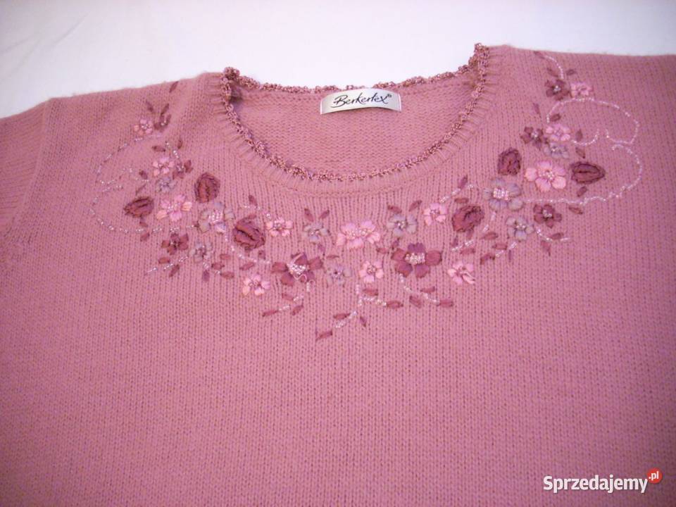 Berkertex Sweter zdobiony 42 44 Nowy Sącz