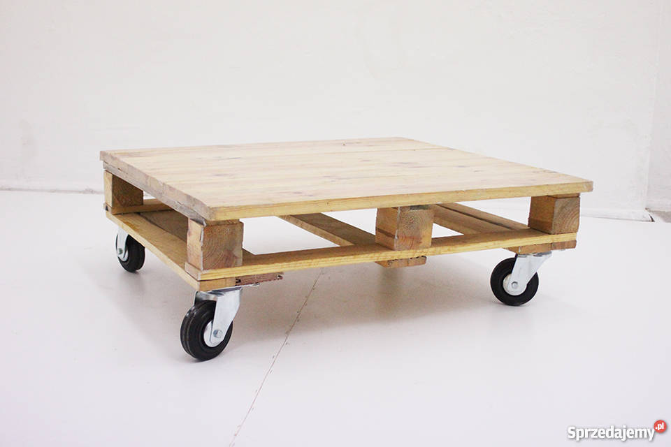 Stolik ława z palety na kółkach wielkopolskie