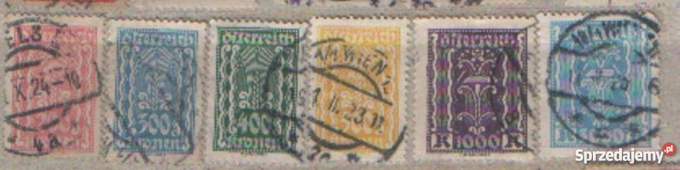 Zn Austria Mi 383 5 7 91 6 kas 1922