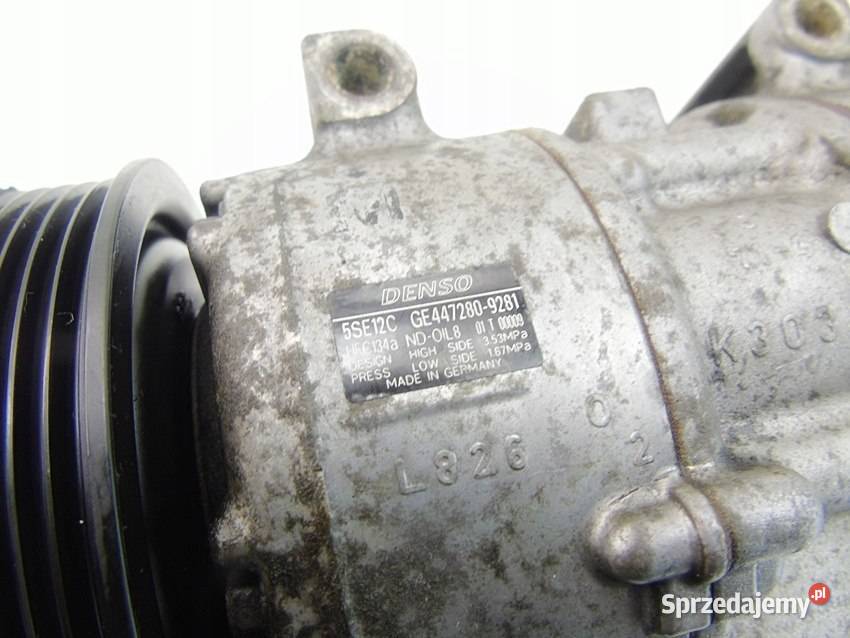 Kompresor klimatyzacji 16 D4D D Verso Auris osobowe Sosnowiec