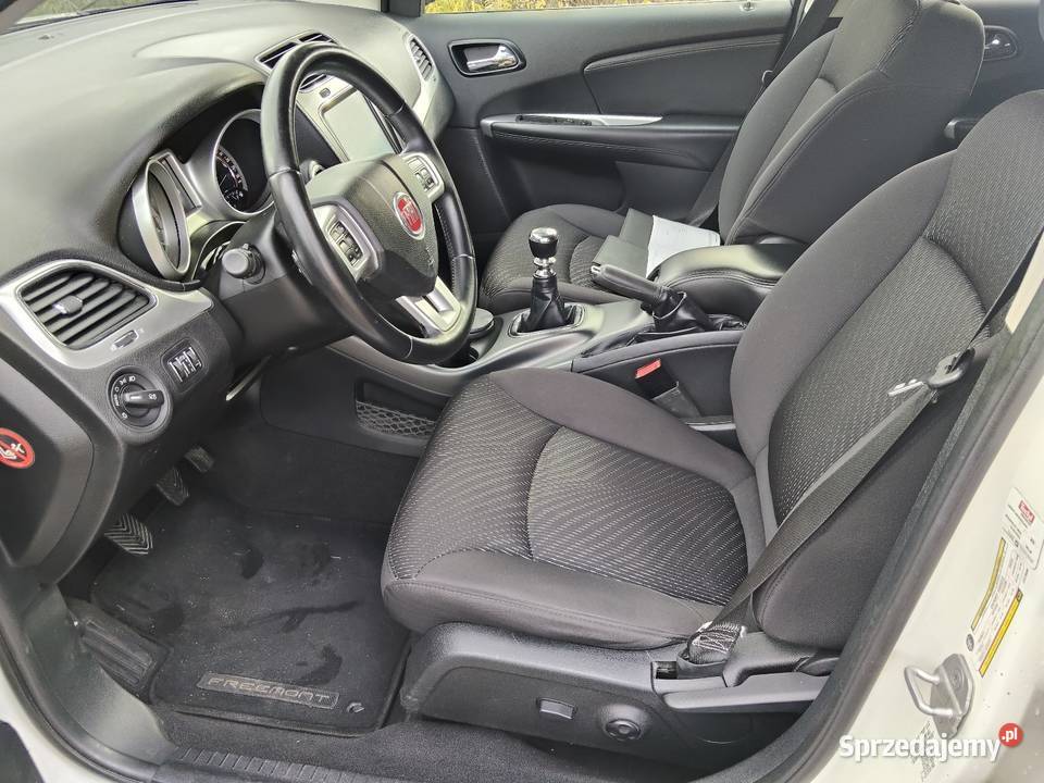 Fiat Freemont 20 JTD 7 osobowe welurowa tapicerka