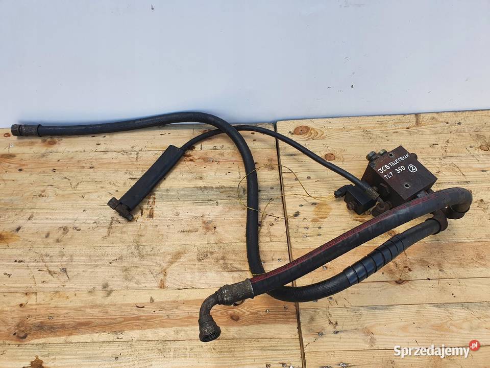 JCB TLT TELETRUK 30D 35D SEKCJA ROZDZIELACZ