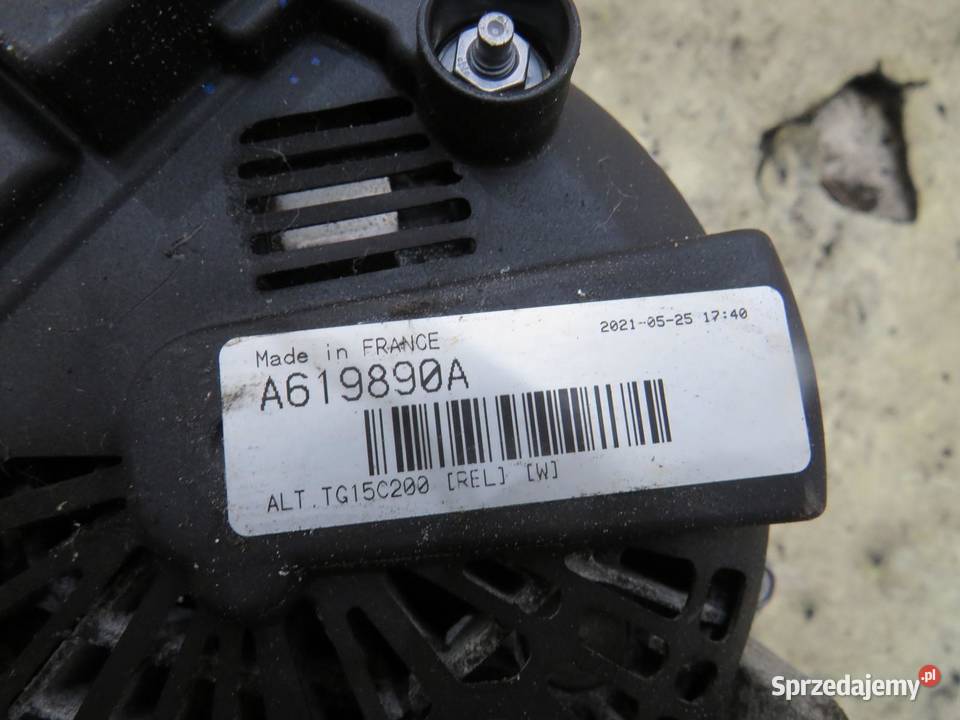 ALTERNATOR AVENSIS T29 16 D4D A619890A